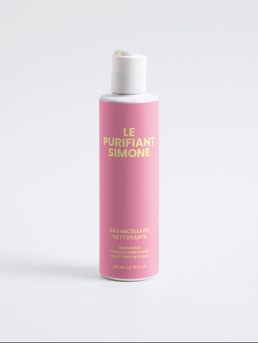 L'eau micellaire nettoyante de Simone