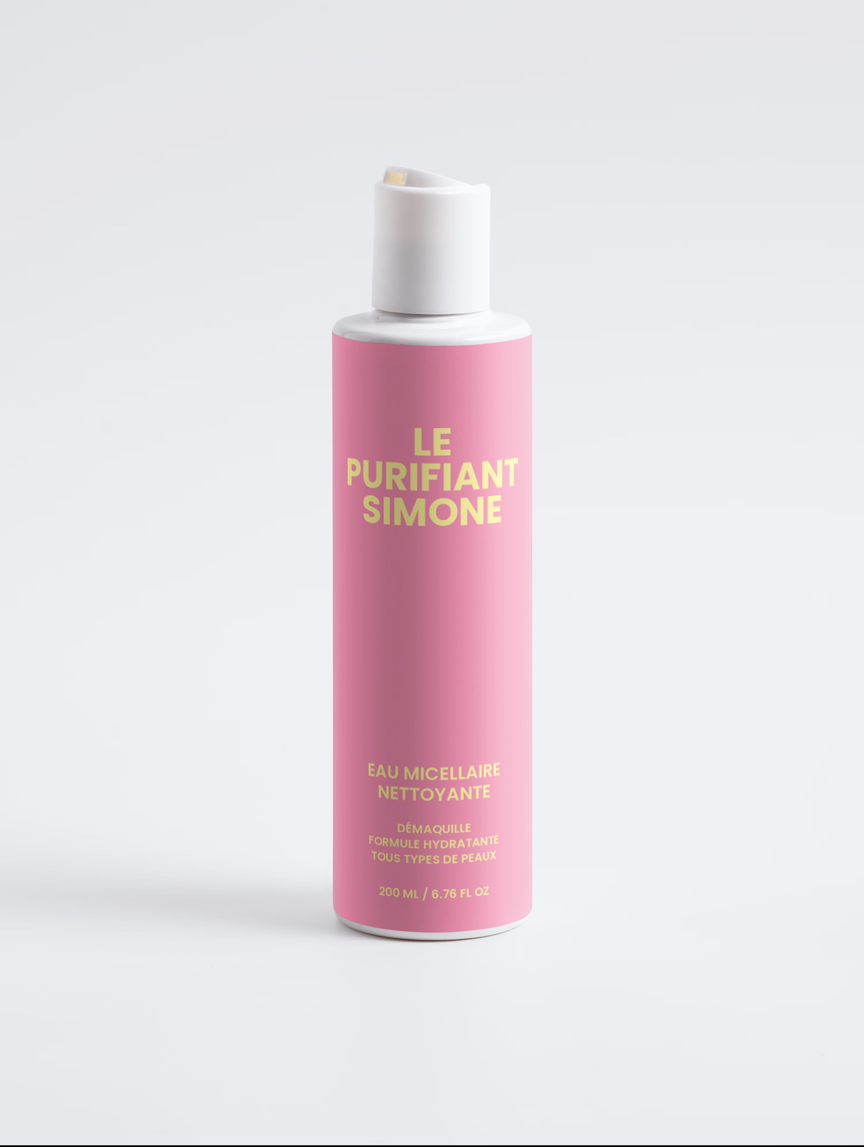 L'eau micellaire nettoyante de Simone